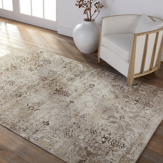 Jaipur Living Nadine Kati NDN03 Brown/Cream Area Rug by Vibe Lifestyle Image Feature