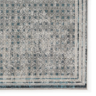 Jaipur Living Nadine Allora NDN04 Light Gray/Blue Area Rug by Vibe Detail Image