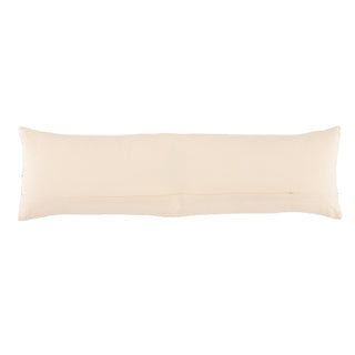 Nagaland Pillow Zeliang NGW05 Cream/Black by Jaipur Living Corner Image