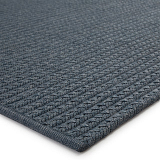 Jaipur Living Nirvana Premium Iver NIP02 Blue/Gray Area Rug Corner Image