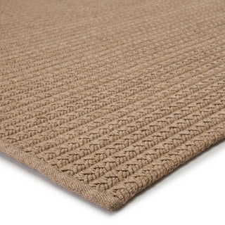 Jaipur Living Nirvana Premium Iver NIP03 Tan Area Rug Corner Image