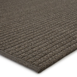 Jaipur Living Nirvana Premium Iver NIP04 Gray/Taupe Area Rug Corner Image