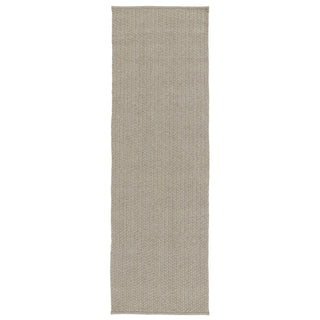 Jaipur Living Nirvana Premium Iver NIP05 Light Gray Area Rug Runner Image