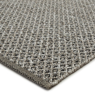 Jaipur Living Nirvana Foster NIR02 Gray/White Area Rug Corner Image