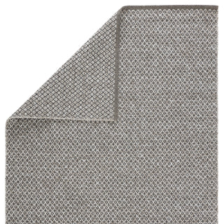 Jaipur Living Nirvana Foster NIR02 Gray/White Area Rug Backing Image