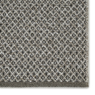 Jaipur Living Nirvana Foster NIR02 Gray/White Area Rug Detail Image