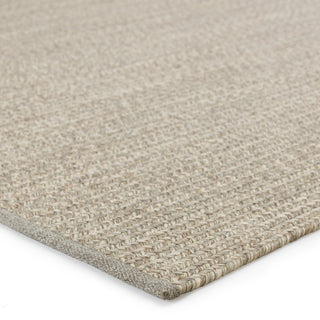 Jaipur Living Nirvana Sven Taupe/Cream Area Rug Corner Image