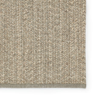 Jaipur Living Nirvana Sven Taupe/Cream Area Rug Detail Image