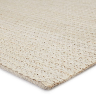 Jaipur Living Naturals Monaco Calista NLM05 White Area Rug Corner Image