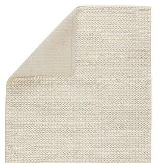 Jaipur Living Naturals Monaco Calista NLM05 White Area Rug Backing Image