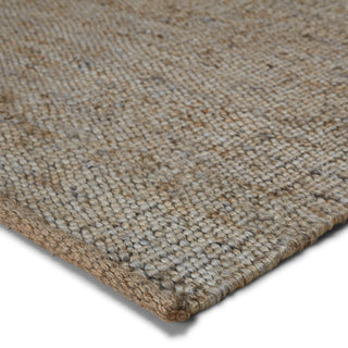 Jaipur Living Naturals Monaco Anthro NLM06 Tan Area Rug Corner Image