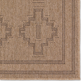 Jaipur Living Nambe Adrar NMB04 Brown/Black Area Rug by Vibe