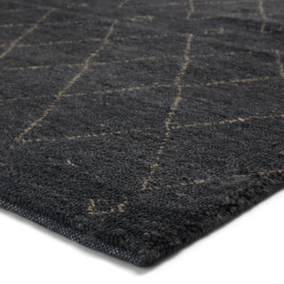 Jaipur Living Nostalgia Casablanca NS03 Gray/White Area Rug Corner Image