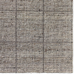 Jaipur Living Oxford By Club OBB01 Gray/Taupe Area Rug Barclay Butera Corner Image