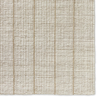 Jaipur Living Oxford By Highgate OBB02 Cream/Light brown Area Rug Barclay Butera Corner Image