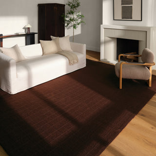 Jaipur Living Oxford By Barclay Butera Club OBB05 Red Machine Washable Area Rug Lifestyle Image