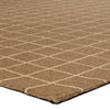 Jaipur Living Oxford By Barclay Butera Club OBB06 Brown Machine Washable Area Rug Corner Image