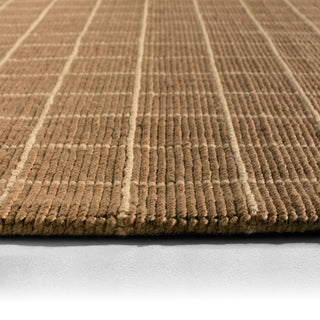 Jaipur Living Oxford By Barclay Butera Club OBB06 Brown Machine Washable Area Rug Backing Image