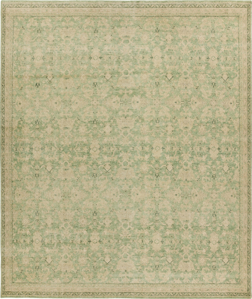 Jaipur Living Onessa Rowland ONE08 Green/Tan Area Rug