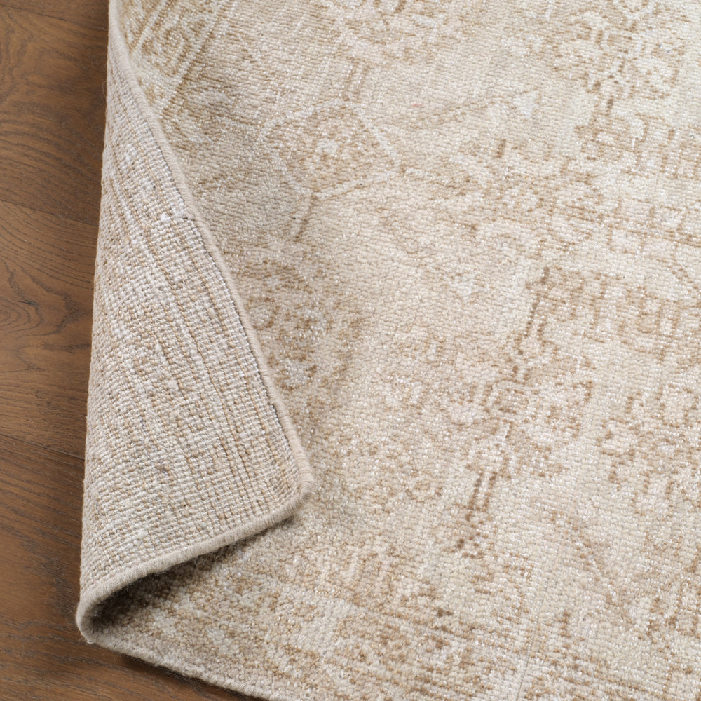 Jaipur Living Onessa Tobias ONE09 Gold/Tan Area Rug Lifestyle Image Feature