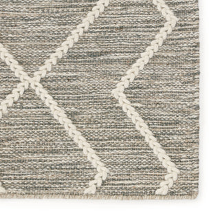 Jaipur Living Plateau Moab PLT02 Gray/Ivory Area Rug Detail Image