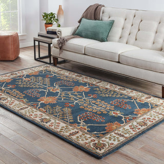 Jaipur Living Poeme Chambery PM82 Blue/Multicolor Area Rug Lifestyle Image Feature