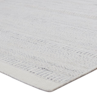 Jaipur Living Penrose Parson Light Gray/Ivory Area Rug Corner Image
