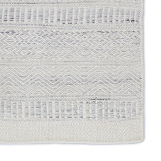 Jaipur Living Penrose Parson Light Gray/Ivory Area Rug Detail Image