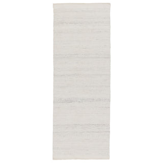 Jaipur Living Penrose Parson Light Gray/Ivory Area Rug Runner Image