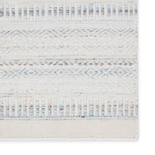 Jaipur Living Penrose Parson Light Blue/Ivory Area Rug Detail Image