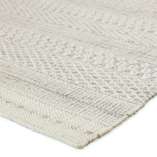 Jaipur Living Penrose Lenna PNR05 Cream/Light Gray Area Rug Corner Image