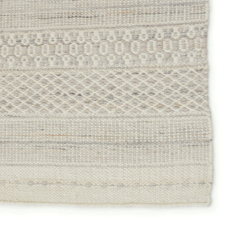 Jaipur Living Penrose Lenna PNR05 Cream/Light Gray Area Rug Detail Image