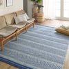 Jaipur Living Penrose Lenna PNR06 Navy/Cream Area Rug Lifestyle Image Feature