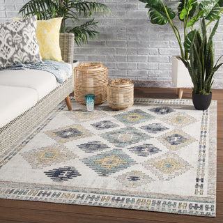 Jaipur Living Polaris Dez POL17 Blue/Yellow Area Rug Main Image