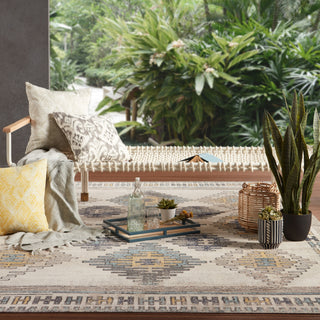 Jaipur Living Polaris Dez POL17 Blue/Yellow Area Rug Collection Image
