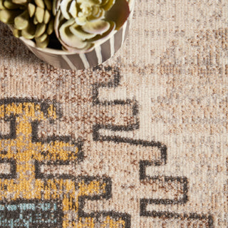 Jaipur Living Polaris Dez POL17 Blue/Yellow Area Rug Lifestyle Image