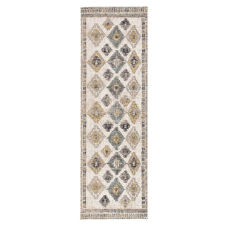 Jaipur Living Polaris Dez POL17 Blue/Yellow Area Rug Runner Image