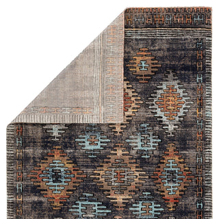 Jaipur Living Polaris Dez POL18 Blue/Orange Area Rug Backing Image