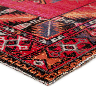 Jaipur Living Polaris Paloma POL19 Red/Black Area Rug Corner Image