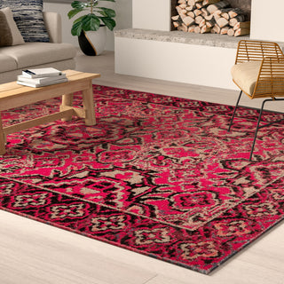 Jaipur Living Polaris Chaya POL21 Red/Black Area Rug Main Image