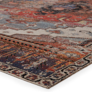 Jaipur Living Polaris Cicero POL40 Multicolor/Orange Area Rug Corner Image