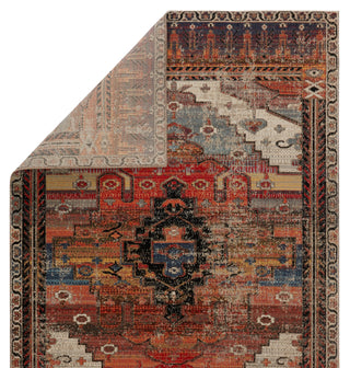 Jaipur Living Polaris Cicero POL40 Multicolor/Orange Area Rug Backing Image