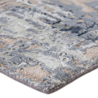 Jaipur Living Project Theory Neev PRE13 Gray/Navy Area Rug by Kavi Corner Image