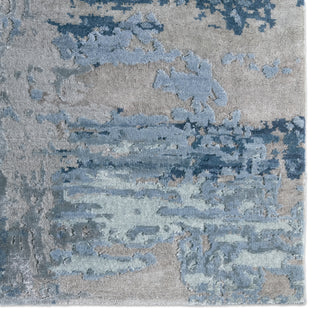 Jaipur Living Project Theory Neev PRE13 Gray/Navy Area Rug by Kavi Detail Image