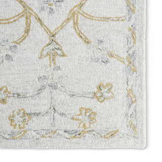 Jaipur Living Province Saige PRO13 Ivory / White Area Rug Corner