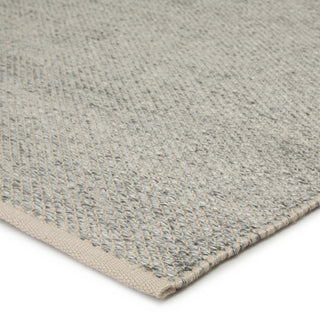 Jaipur Living Pasadena Lamanda PSD01 Light Gray/Ivory Area Rug Corner Image