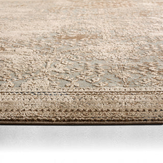 Jaipur Living Patterned Silence Eliora PSE01 Gray/Blue Area Rug Backing Image