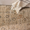 Jaipur Living Patterned Silence Rosealyn PSE05 Gray / Yellow Gold Area Rug Detail Image