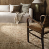 Jaipur Living Patterned Silence Rosealyn PSE05 Gray / Yellow Gold Area Rug Lifestyle Image Feature