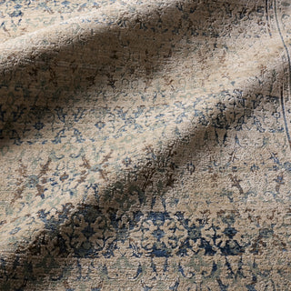Jaipur Living Patterned Silence Kaia PSE06 Blue / Gray Area Rug Close Up